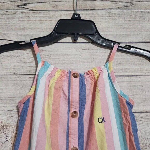 Calvin Klein Striped Dress 6 - Picture 3 of 6